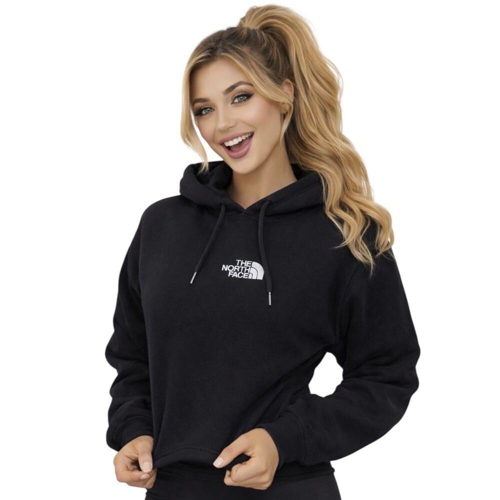 The North Face Evolution Hi-Lo Hoodie Black Womens XL Fleece NWT‎ Outdoor